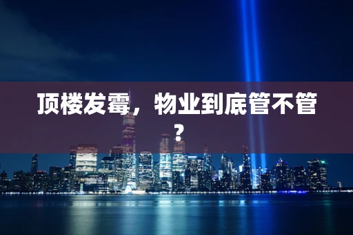 顶楼发霉，物业到底管不管？