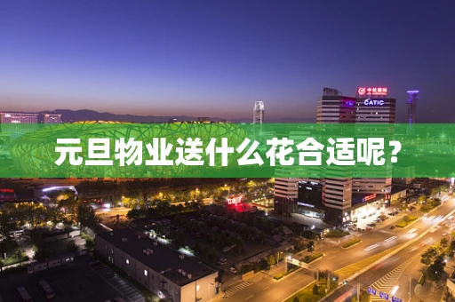 元旦物业送什么花合适呢？