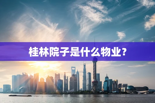 桂林院子是什么物业？