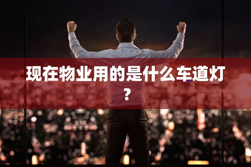 现在物业用的是什么车道灯？