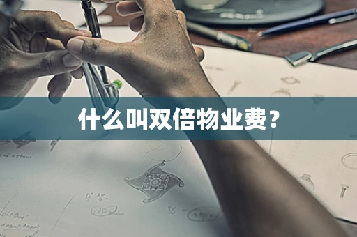什么叫双倍物业费？