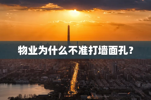 物业为什么不准打墙面孔？