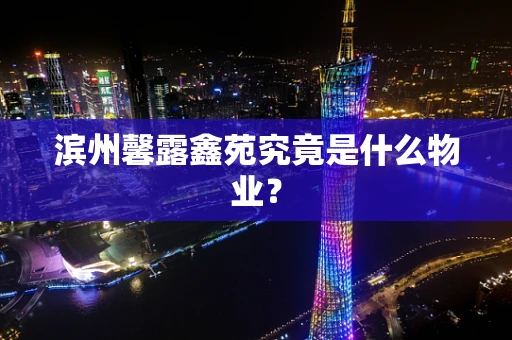 滨州馨露鑫苑究竟是什么物业？