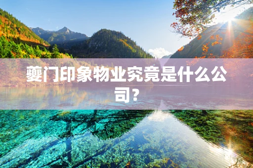 夔门印象物业究竟是什么公司？