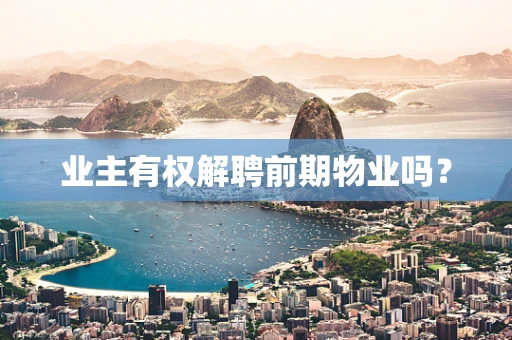 业主有权解聘前期物业吗？