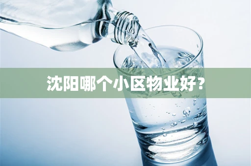 沈阳哪个小区物业好？
