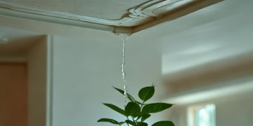 天花漏水可以找物业吗？