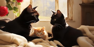 猫妈妈会在物业做什么事情呢？