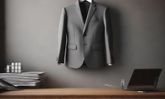 物业行政西服灰色代表着什么？