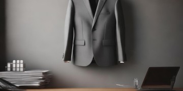 物业行政西服灰色代表着什么？